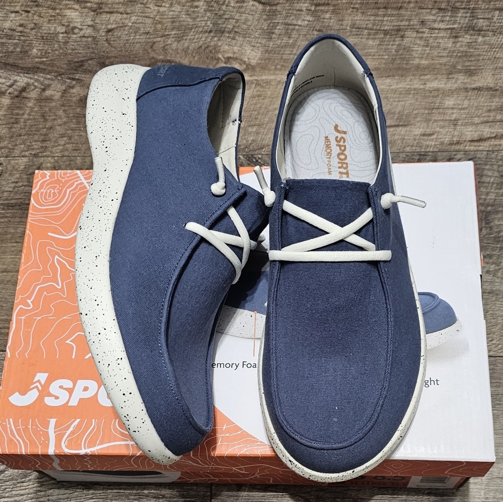 J SPORT memory Foam Cushioned footbed sneaker women's size 7.5